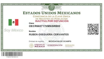 La Clave Única de Registro