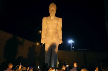 Una estatua de Ramses
