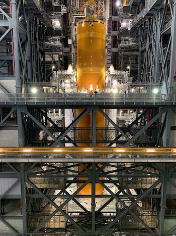 14-06-2021 Primer cohete SLS ensamblado
POLITICA INVESTIGACIÓN Y TECNOLOGÍA
NASA
