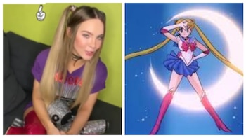 Belinda mostró un atuendo con