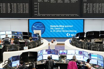 Las bolsas europeas se desploman