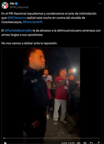 El PRI denunció presuntos actos