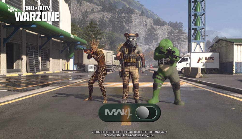 Al activar la función, solo aparecerán personajes de Modern Warfare 4. (Call of Duty)