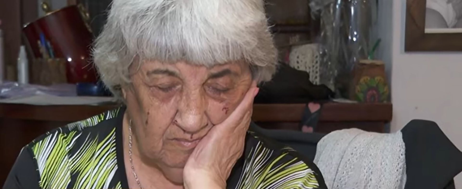 Clotilde, de 82 años, fue víctima de robo en su hogar, en Villa Soldati