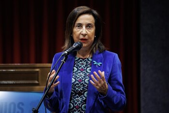 La ministra de Defensa en