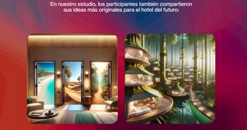 Un estudio de ByHours y Shutterstock revela cómo visualizan los turistas los hoteles del futuro - crédito ByHours