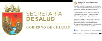 El Hospital General de Tapachula,