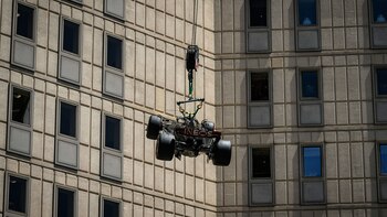 Lewis Hamilton sufrió un accidente