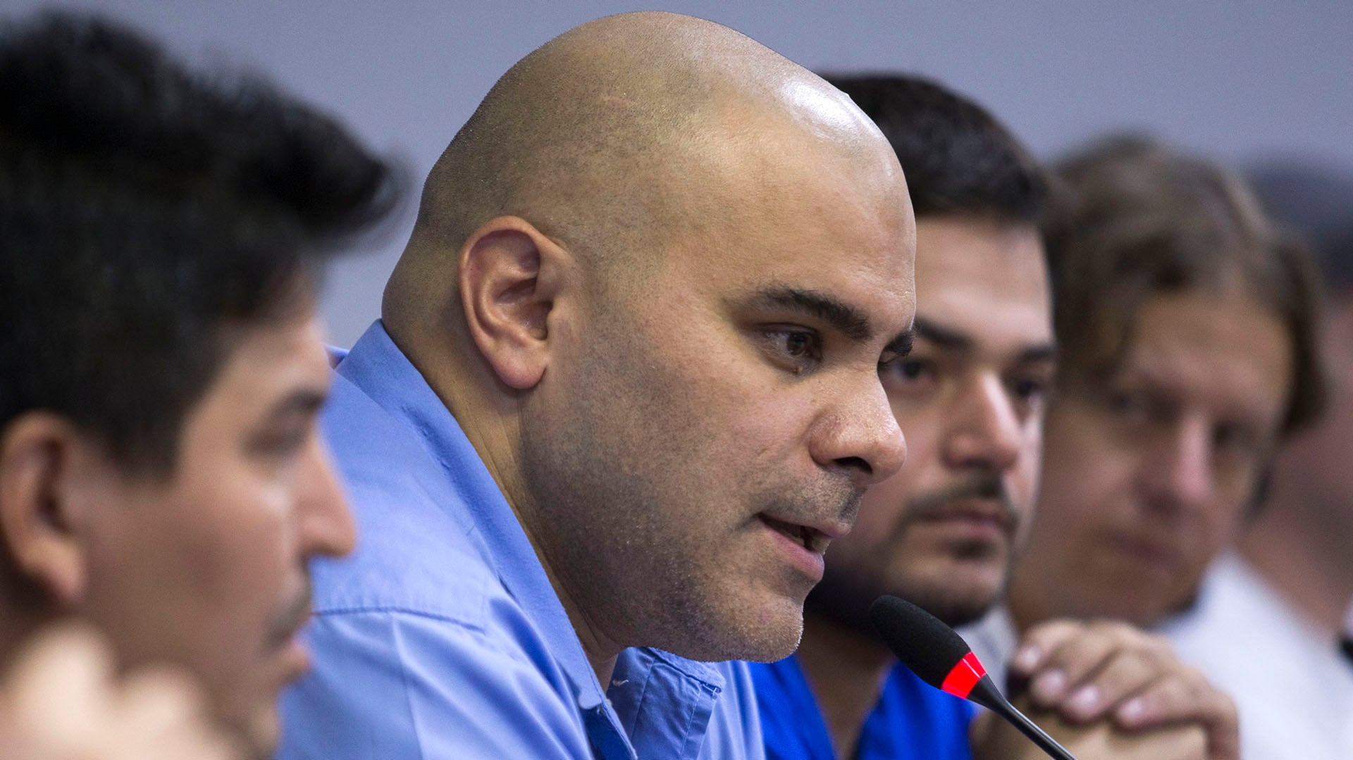 Claudio Dellecarbonara, referente del PTS en los Metrodelegados(Foto: NA)