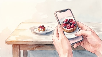 Ver imágenes de comida en redes sociales puede reducir el consumo real de alimentos, afirma un estudio