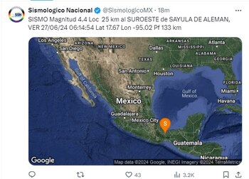 (X @SismologicoMX)