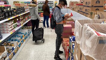 En mayo, el gasto de