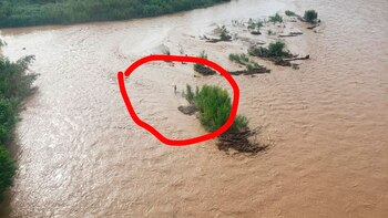 río Bermejo: se pinchó un gomón con unas 20 personas a bordo