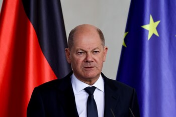 El canciller alemán, Olaf Scholz.