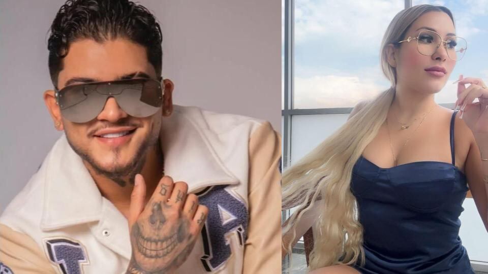 Angie Miller fue una de las últimas personas que estuvo acompañando a B King antes de su desaparición y posterior asesinato en México - crédito @bkingoficial y @soyangiemilleroficial_/Instagram