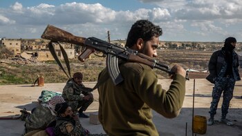 Combatientes de las Fuerzas Democráticas