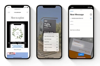 Con LiveText se podrá copiar