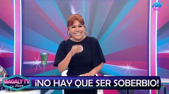 Magaly Medina niega burlarse de la fe de Cuto Guadalupe y lanza fuerte frase. Captura: Magaly TV La Firme.