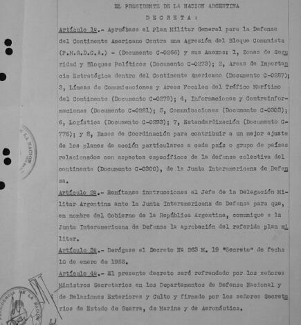 Decreto para la creación del P.M.G.D.C.A.