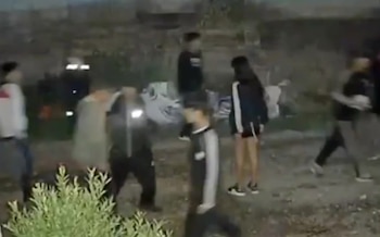 El menor estaba acompañado por