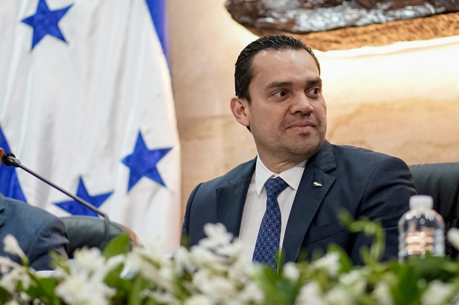 Tomás Zambrano afirmó que las modificaciones buscan reforzar la respuesta del Estado contra las estructuras criminales. (Foto: Congreso Nacional de Honduras)