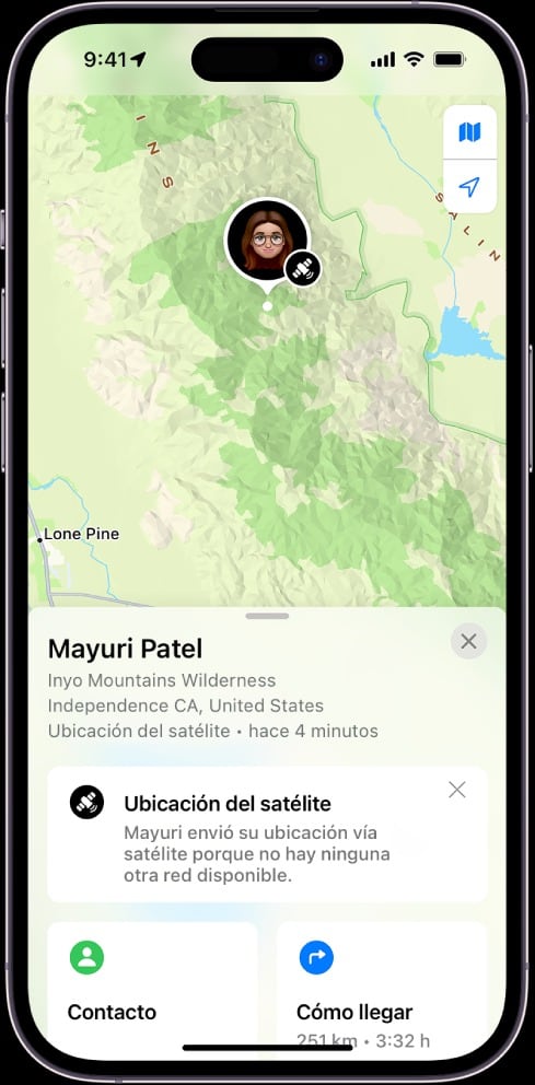 Los servicios satelitales de Apple le permiten al iPhone poder comunicarse vía satélite. (Apple)