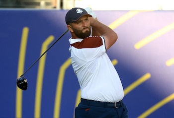 Jon Rahm este sábado en