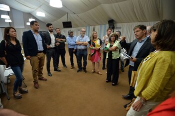 Laura Russo, Rodríguez Saá, Moyano,