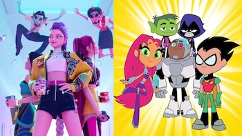 Cómo crear imágenes de Las Guerreras K-pop como Los Jóvenes Titanes
