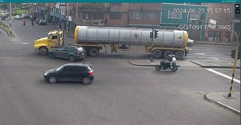 Se registró accidente en Tunjuelito