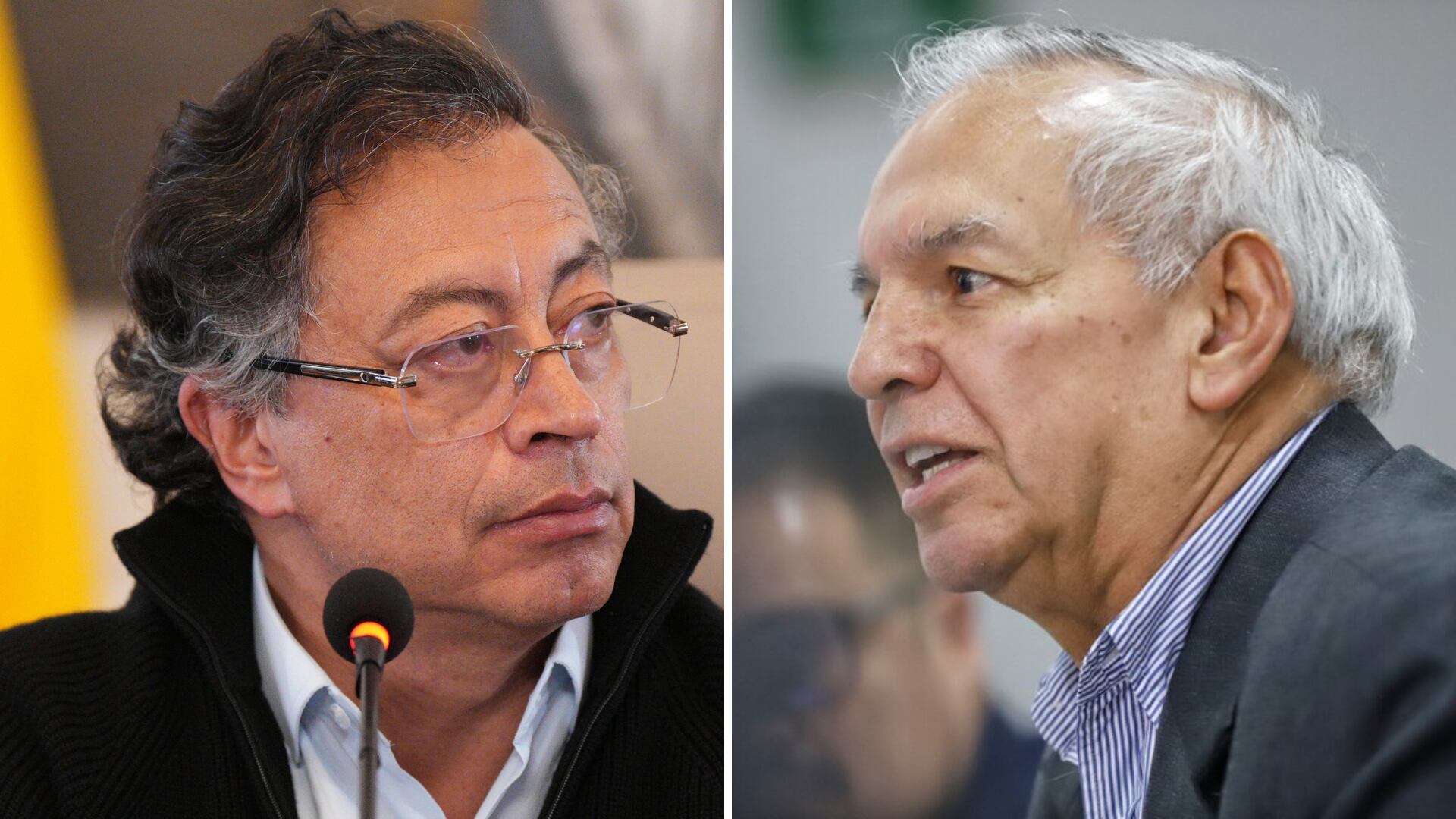 La defensa de Petro a Ricardo Bonilla - crédito Juan Diego Cano/Presidencia - Lina Gasca/Colprensa
