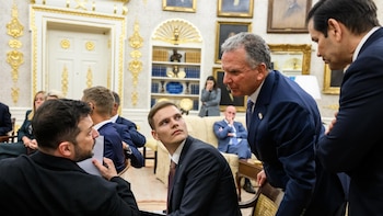 Zelenski espera una reunión los próximos días en Kiev con los enviados de Trump después de que vayan a Rusia