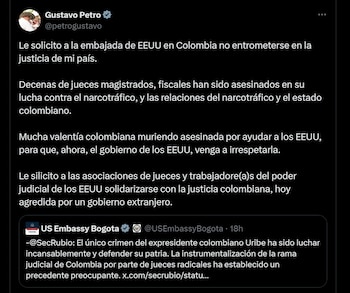 Gustavo Petro envió duro mensaje