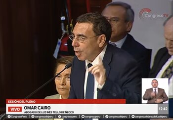 Omar Cairo, abogado de Inés