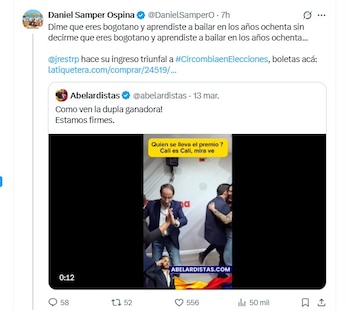 El columnista se burló de