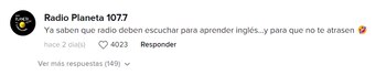 Radio Planeta sorprende con comentario. (ATV)