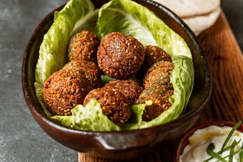 Receta de falafel de lentejas (Magnific)