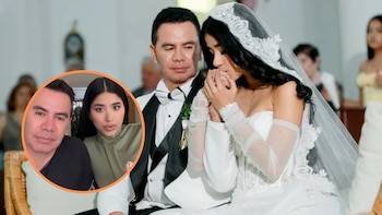 La pareja de cantantes Jhonny