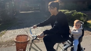 La reflexión de Sol Pérez en la primera salida en bicicleta con su hijo Marco: “¿Alguna otra mamá perseguida?”