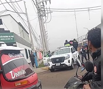 Vecinos grabaron la fuga del