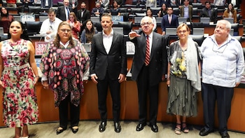 Él es Rogelio Granguillhome, ratificado por el Congreso como nuevo embajador de México en Irlanda. (Foto: Senado de la República)