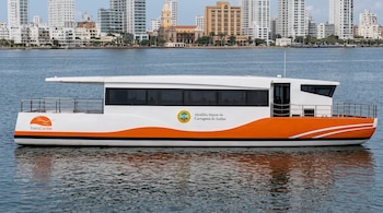 Cartagena iniciará en diciembre de 2026 las pruebas piloto del transporte público acuático por la bahía para evaluar su integración con Transcaribe - crédito Distrito de Cartagena