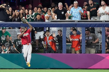 Randy Arozarena, tras su arriesgado