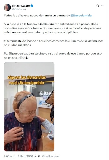 El caso se conoció en