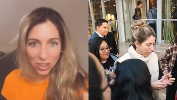 ‘Floricienta’ en Lima: Firmó autógrafos fuera de hotel y probó platillos de la gastronomía peruana. Instagram y TikTok.