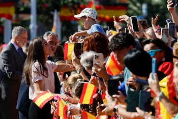 Los reyes Felipe VI y Letizia visitan Melilla (EFE)