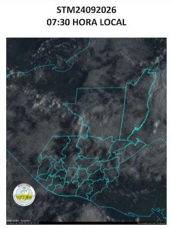 Jutiapa acumuló 45,9 milímetros de precipitación y fue el departamento más afectado por las lluvias en Guatemala durante las últimas 24 horas.