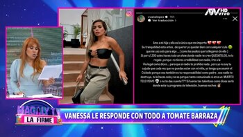 Magaly Medina habla de la publicación de Vanessa López. (Captura: Magaly TV La Firme)