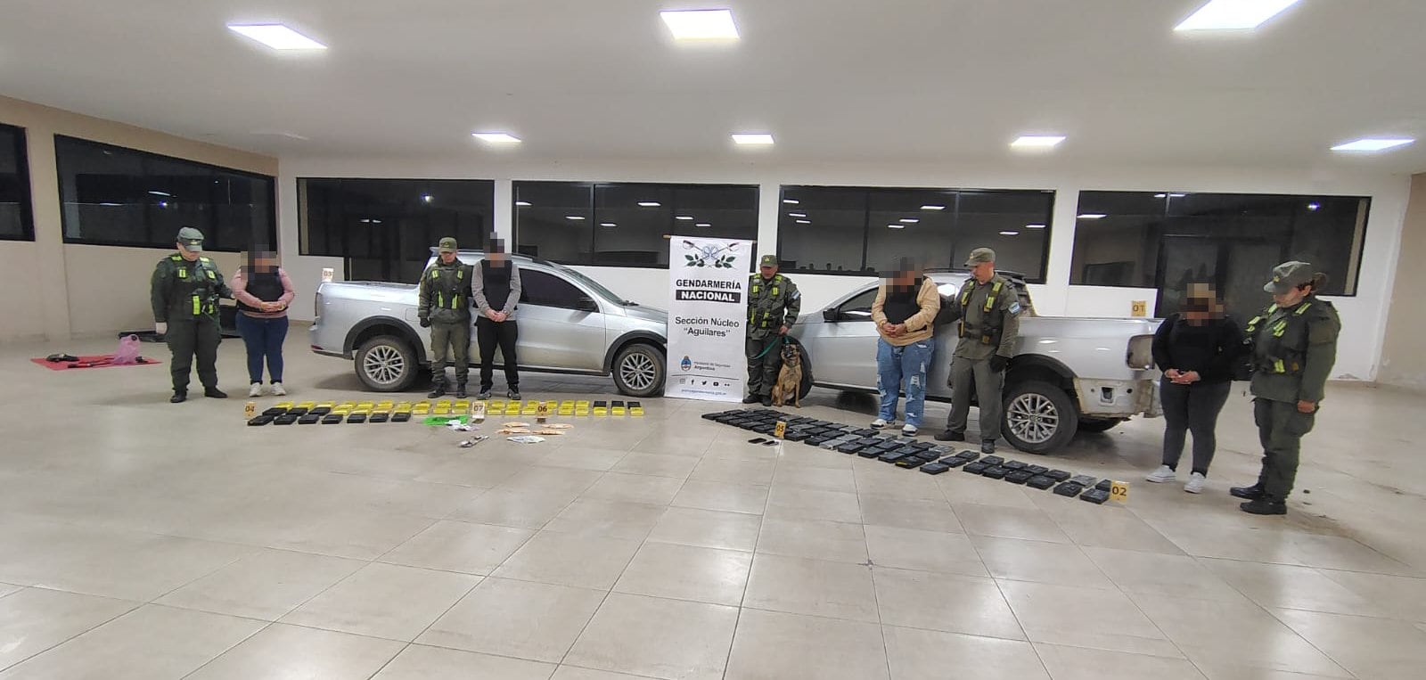 El cargamento incautado fue valuado en más de dos mil millones de pesos, según fuentes oficiales