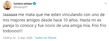 El mensaje de Salazar en